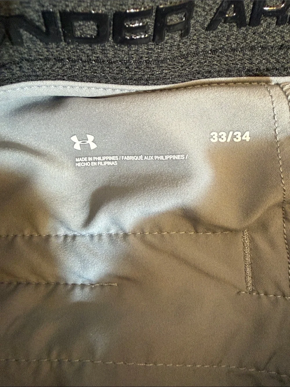 Under Armour Light Gray Men’s Performance Chinos